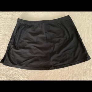NEW Black Tankini skirt size 10.